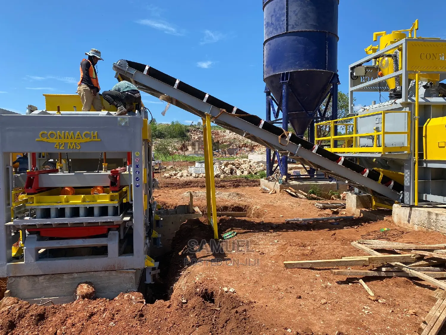Automated Block Machine From Turkey