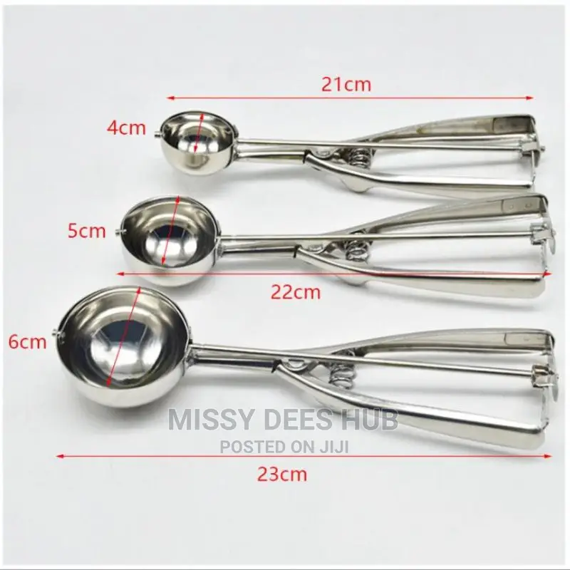 Metallic Ice-cream Scoop