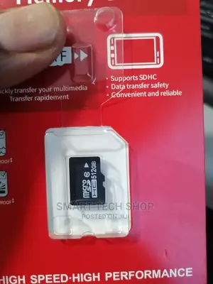 512gb SD Card High-Speed Class U SDHC