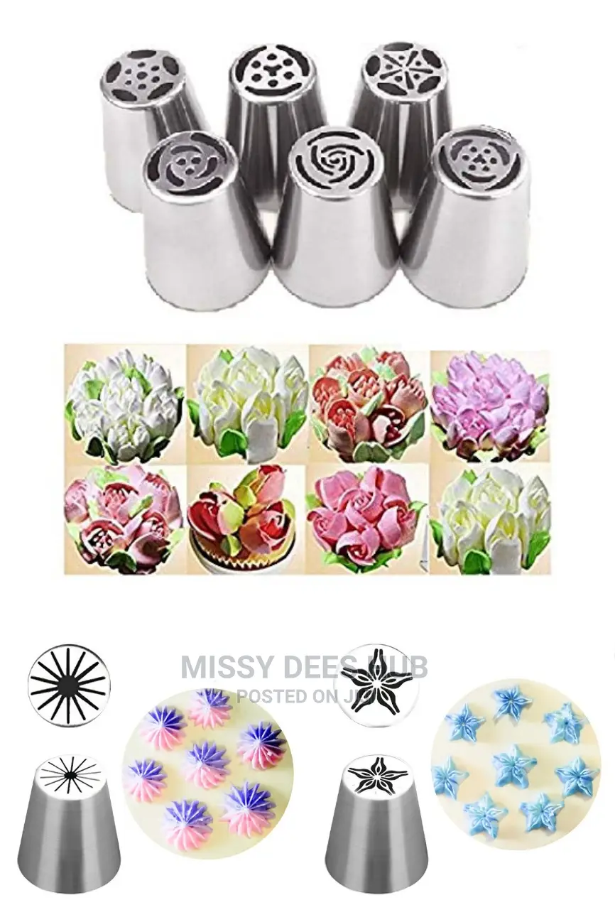 Russian Piping Nozzle Set