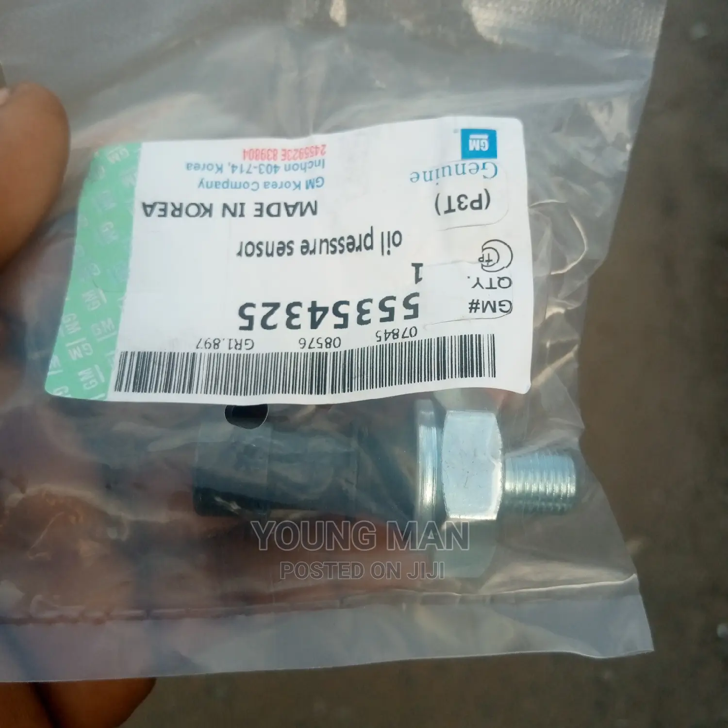 Chevrolet Cruze, Sonic, Spark, Aveo, Trux 1.8l Oil Switch