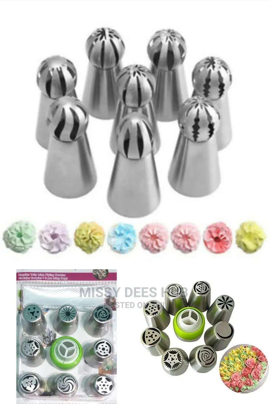 Russian Piping Nozzle Set