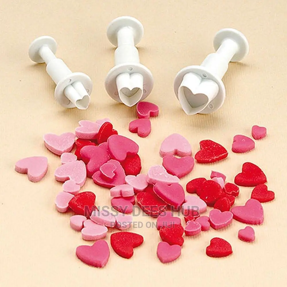 Cake Fondants / Sugarcraft Molds - 3pcs Set