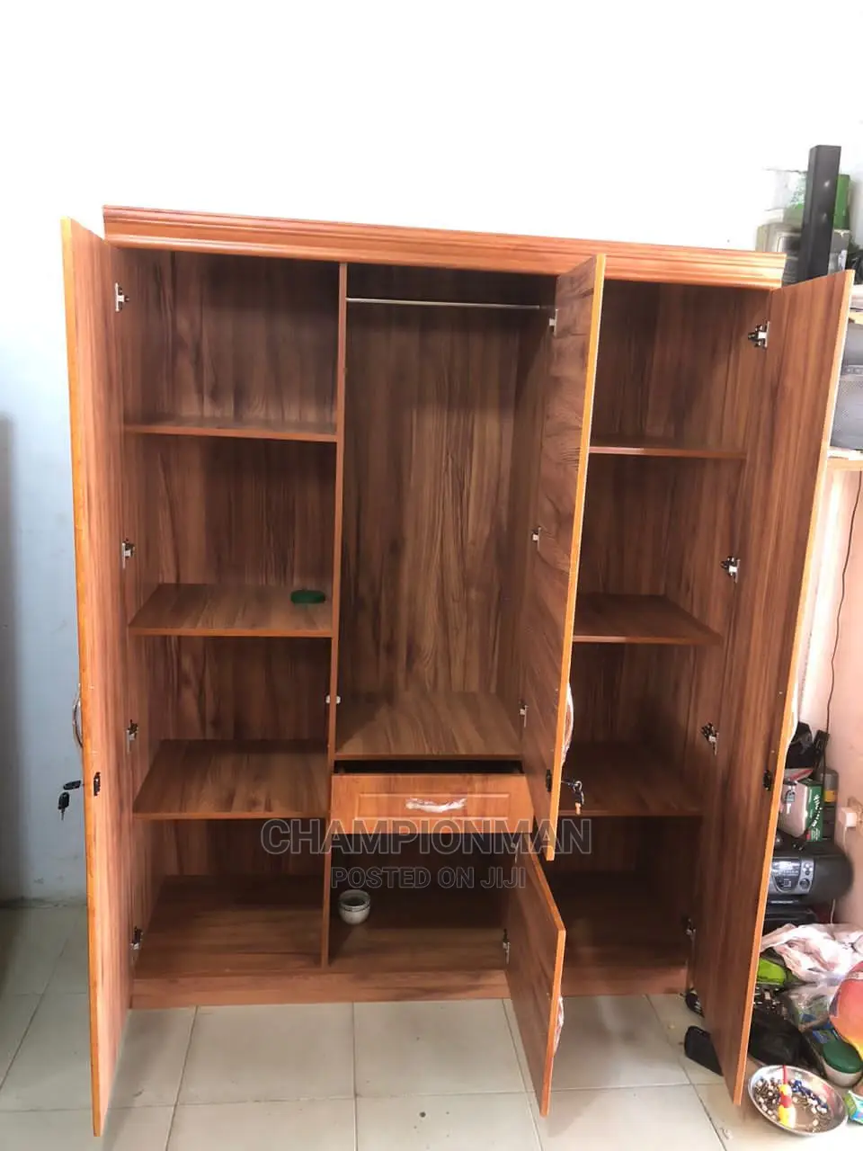 3 Doors Wardrobe