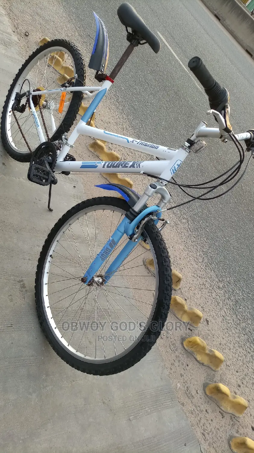 My White Jet Bike