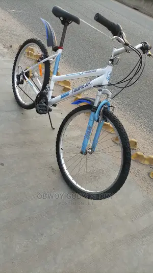 My White Jet Bike