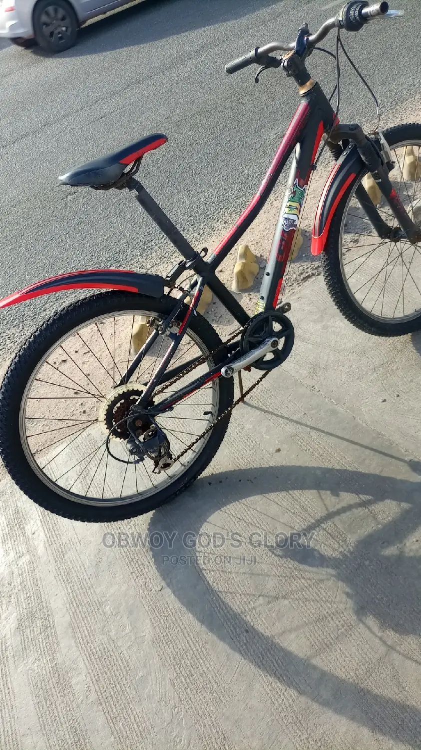 My Giant Black Bike