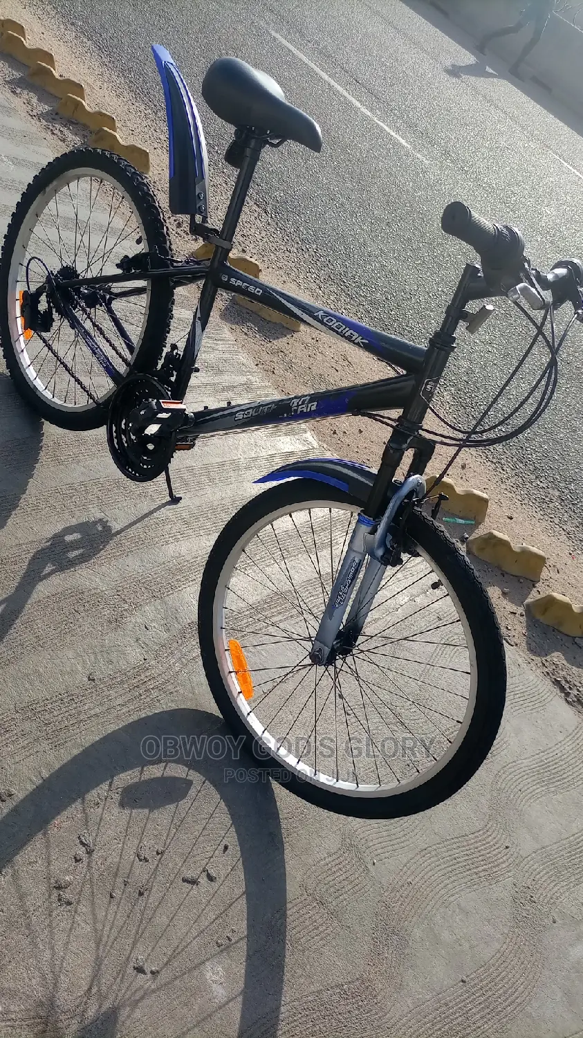 Black Sporty Special Bike