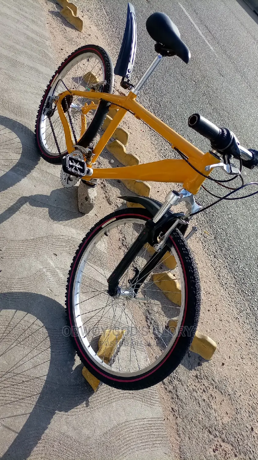 Yellow Giant Jet Bike