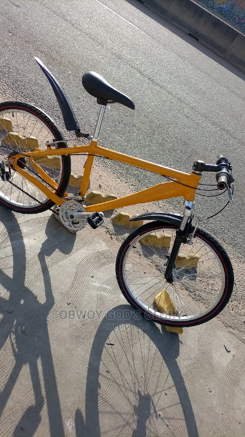 Yellow Giant Jet Bike