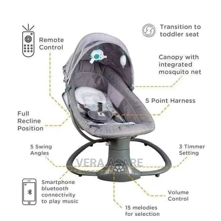 Baby Swing Original Mastela Deluxe Multifunction Swing