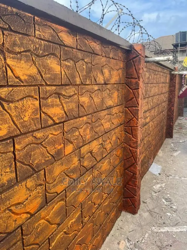 New Technology House or Office and Building Wall