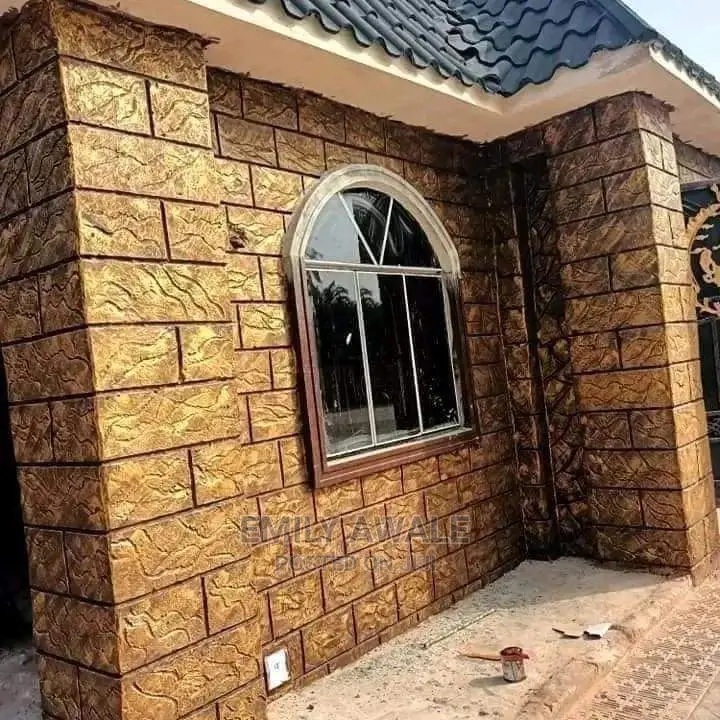 New Technology House or Office and Building Wall