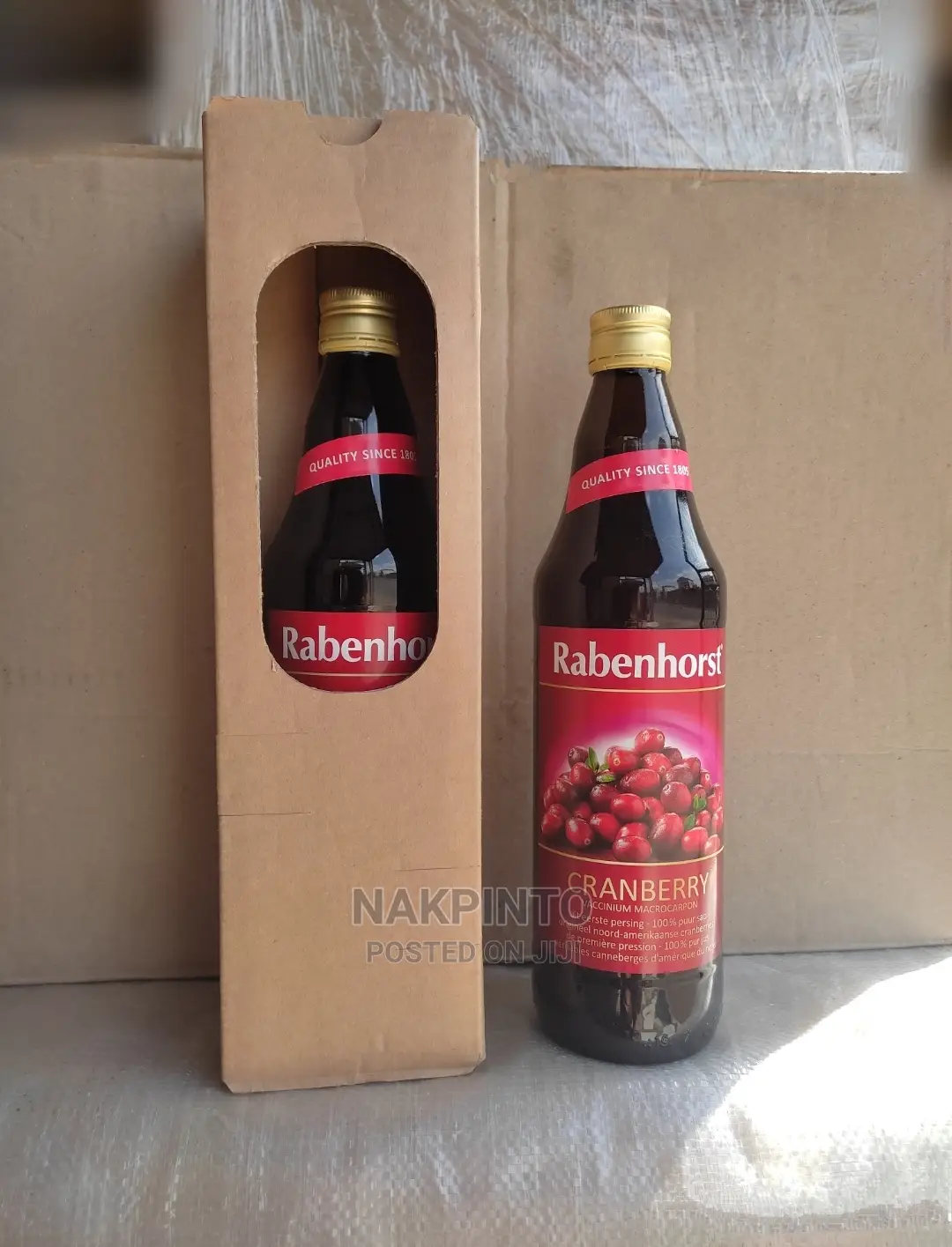 100% Pure Cranberry Juice