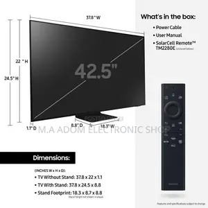 Brand New in Box Samsung 85” Series 8 Crystal UHD Led Tv