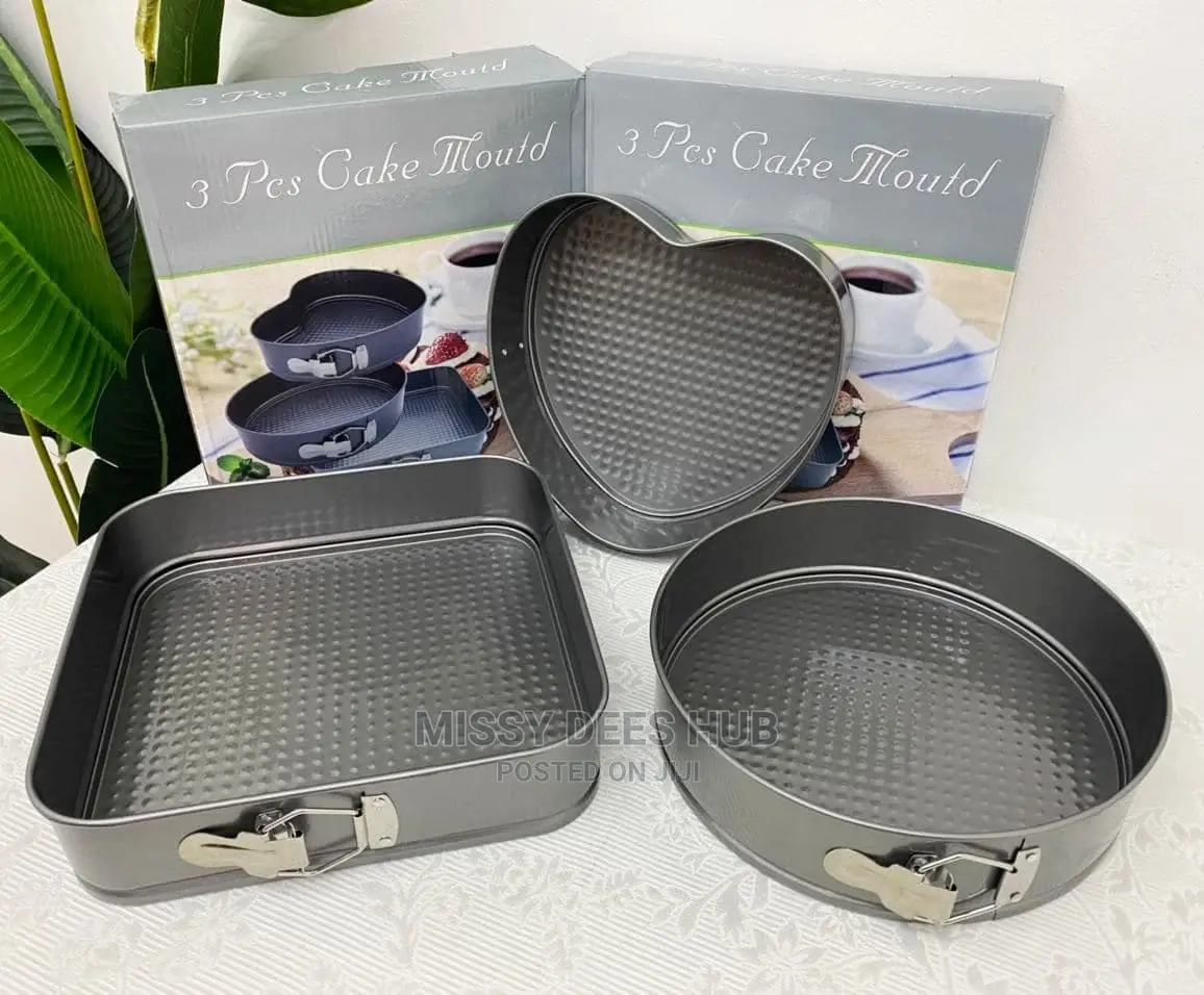 3pcs Non-Stick Cake Pan