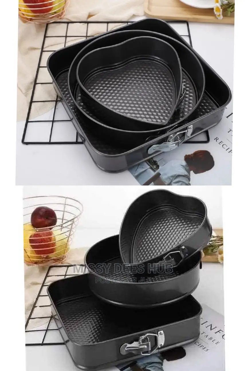 3pcs Non-Stick Cake Pan