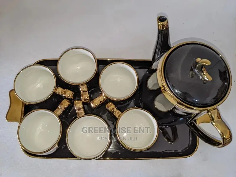 Creative Ceramic Suit. 7 Set Luxury Tea Jug