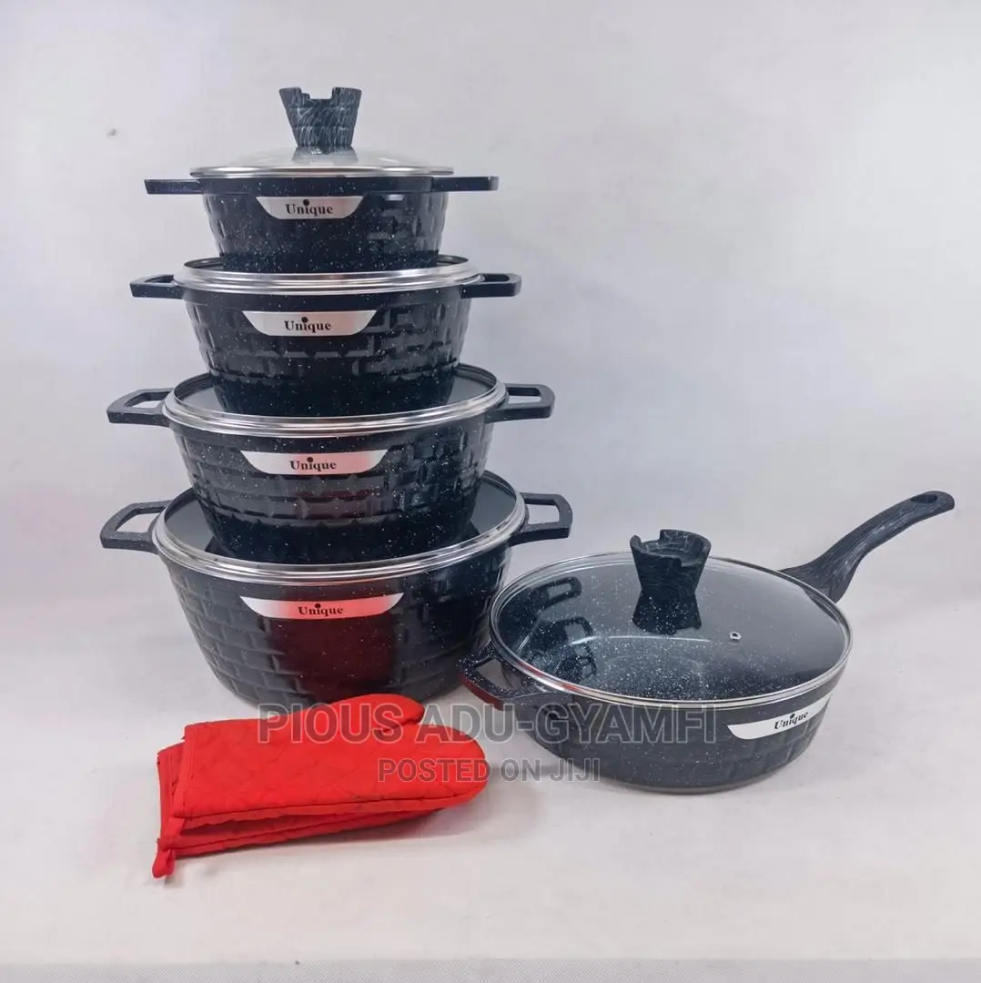 10pcs Granite Unique Cookware