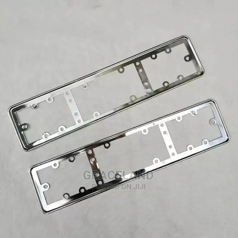 This Is Original Car Number Plate Holder Frame Seat 2 Pair