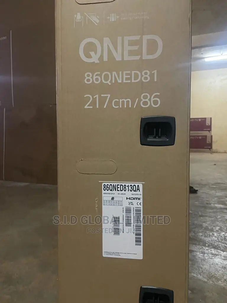 LG 86” Qned Hdr Uhd 2022 86qned816qa Alexa Airplay Wifi