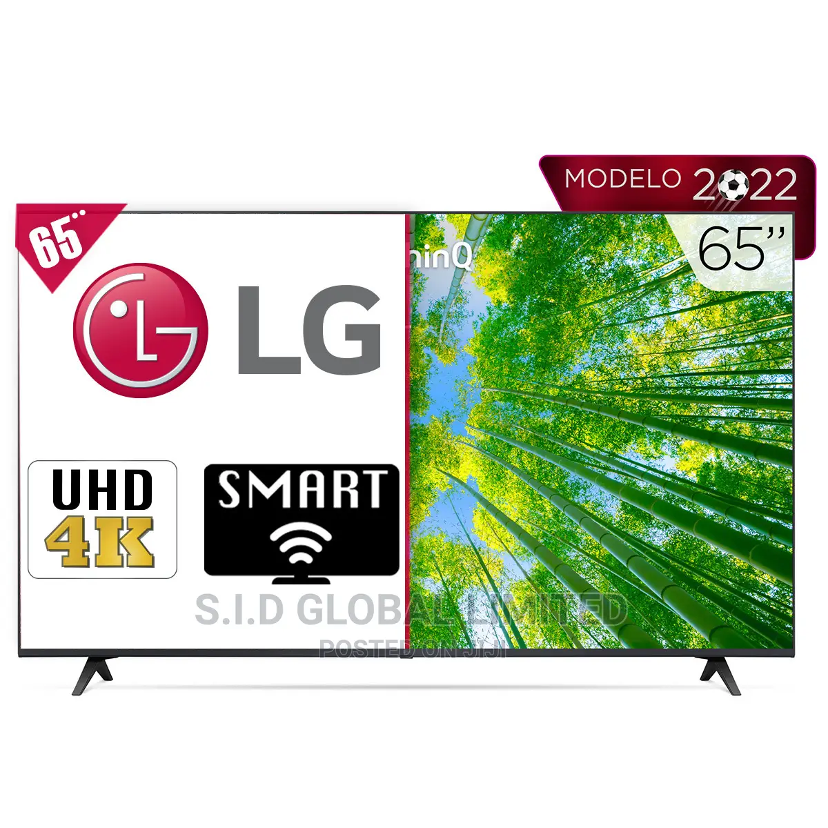 LG Uhd 65 Inch 65uq8000 Active Hdr Webos Ai Thinq 2022