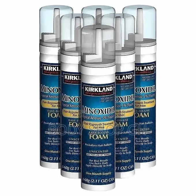 Kirkland Minoxidil Foam - Dries Works Faster