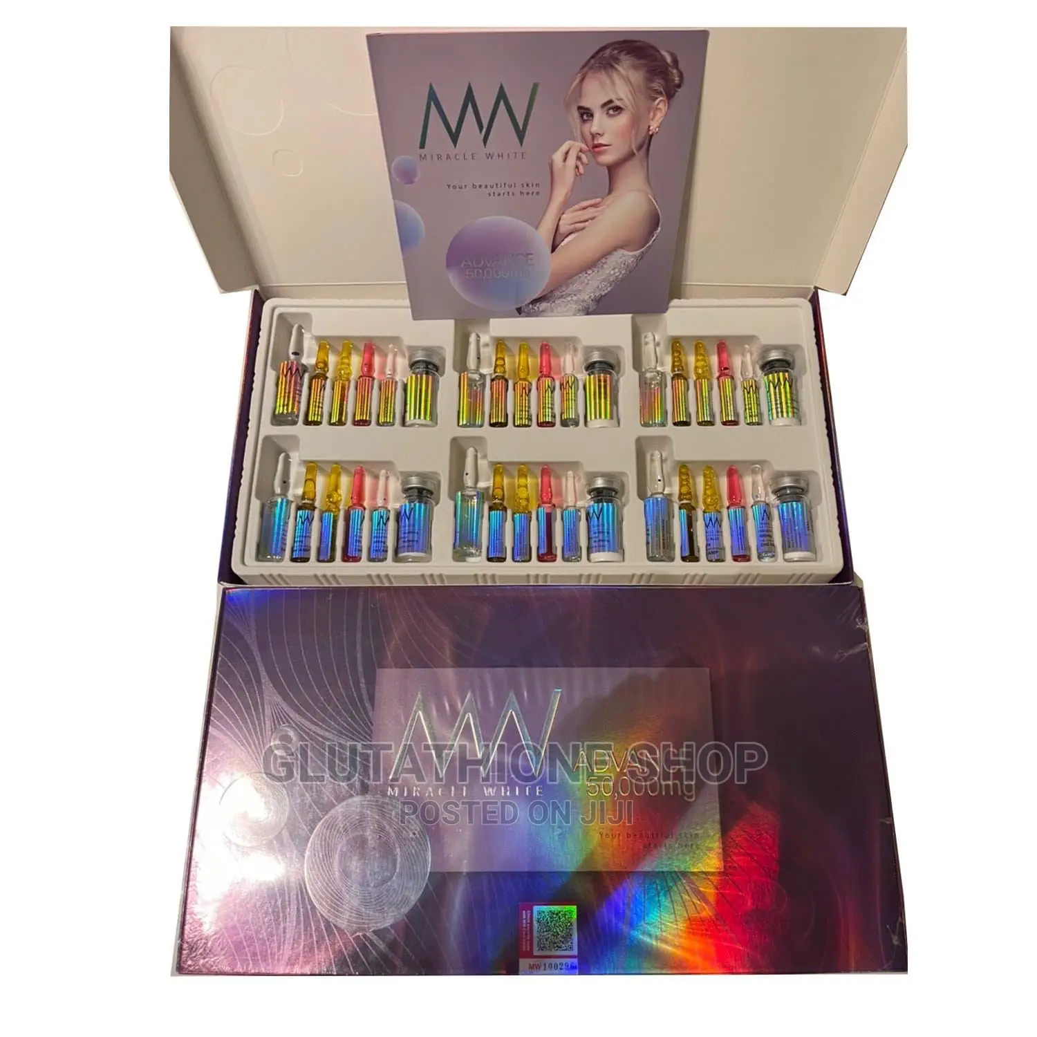 Miracle White Advance 50000mg Skin Whitening Injection