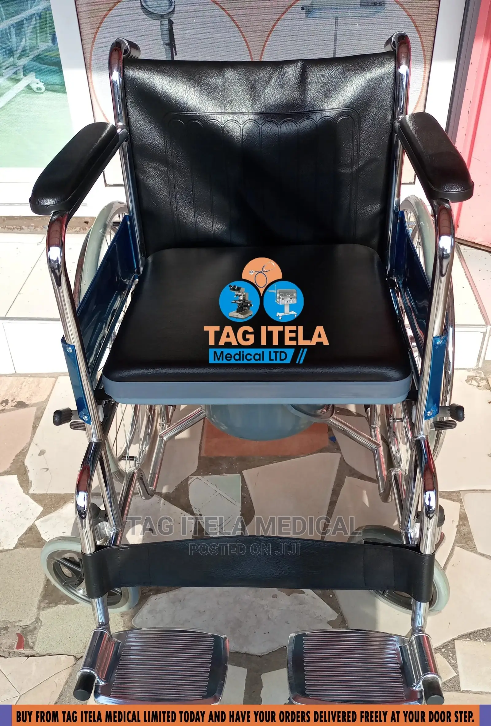 Wheelchair Commode (Foldable)