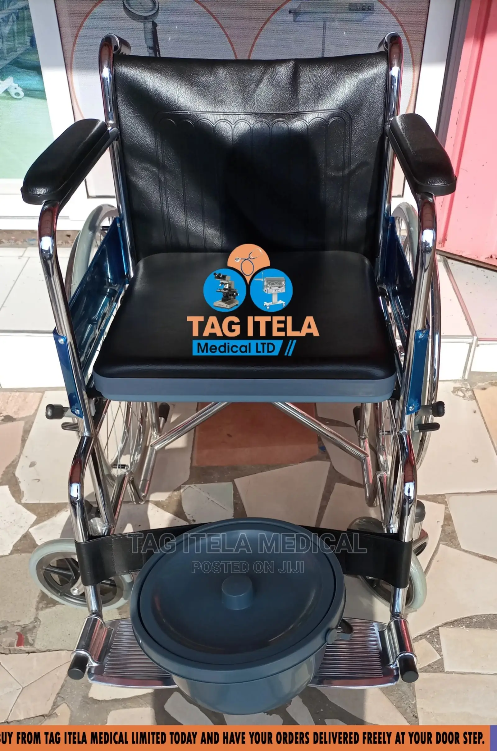 Wheelchair Commode (Foldable)