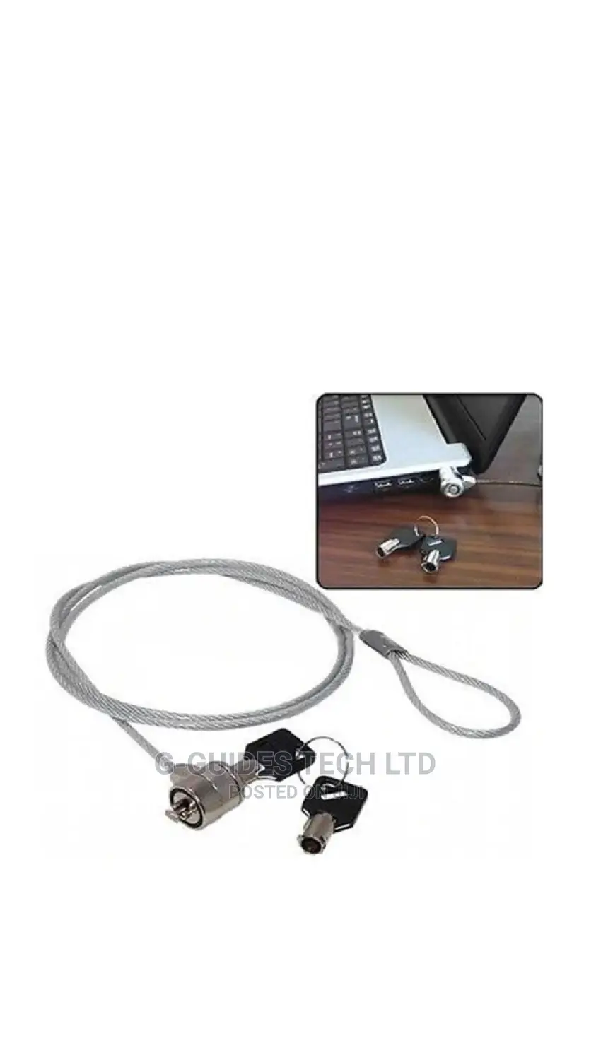 Laptop Locker Key or Computer Lock Key