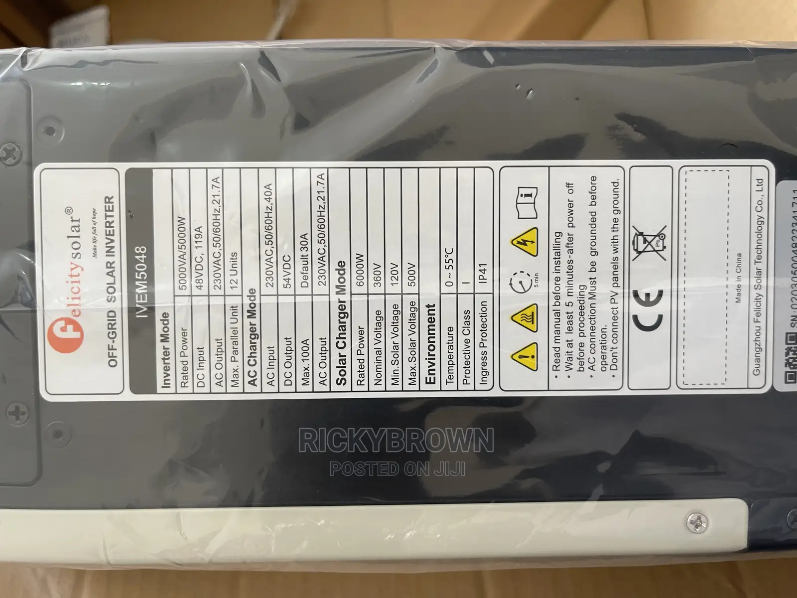 48v 5000watts FELICITY HYBRID Inverters