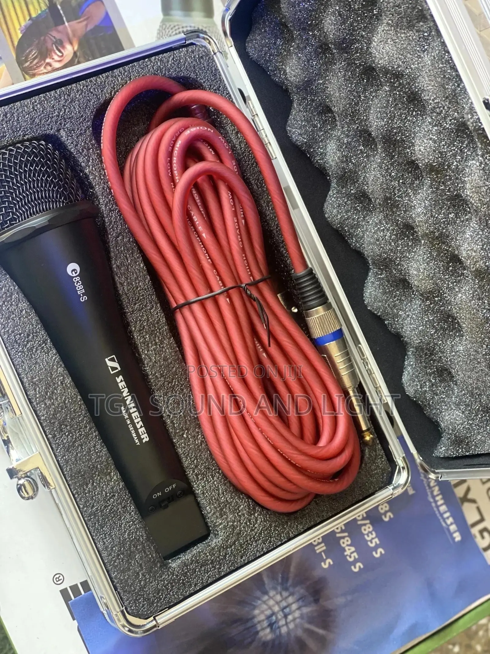 Sennheiser E838ii-S Cord Microphone