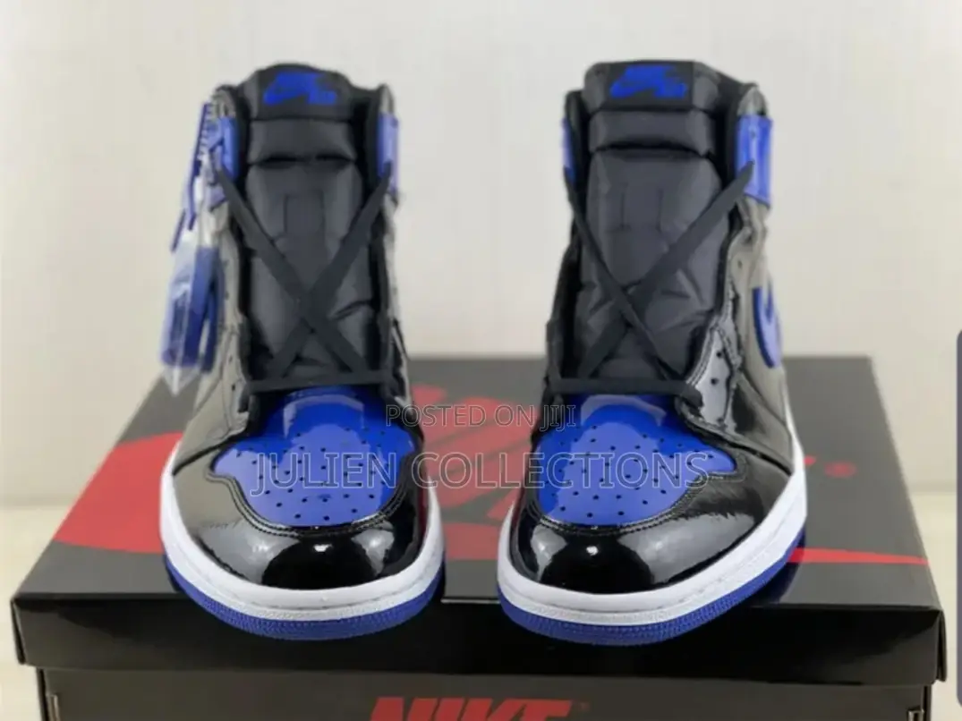 Jordan 1 Retro Mirror Black and Blue