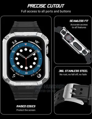 Apple Watch Shockproof Bumper Protector 7 6 5 4 3 2 1