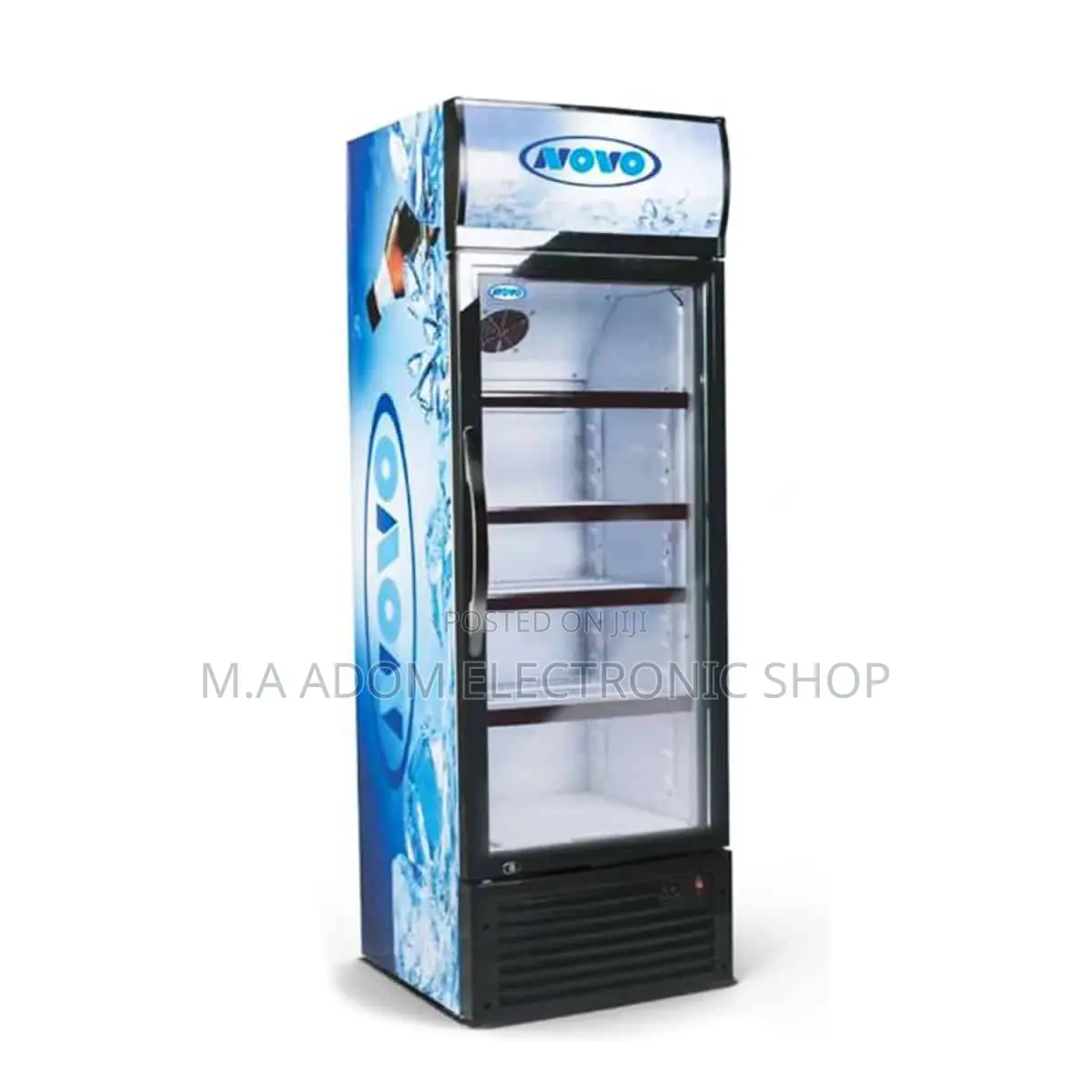 Brand Spacious 250 Litres NOVO Showcase Fridge
