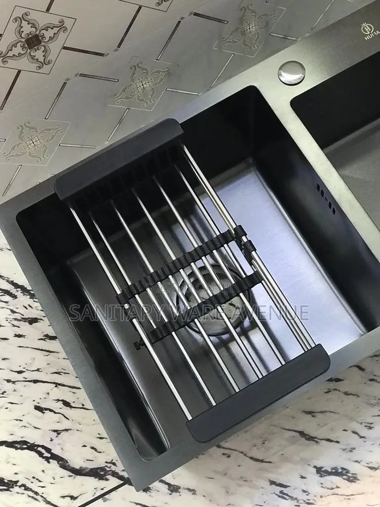 Matte Black Sink - Cabinet Sink - Armless Bowl