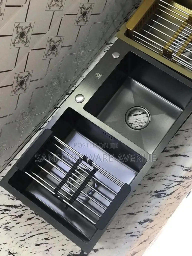 Matte Black Sink - Cabinet Sink - Armless Bowl