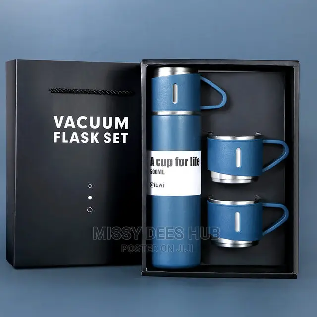 Vaccum Flask With 2 Cups