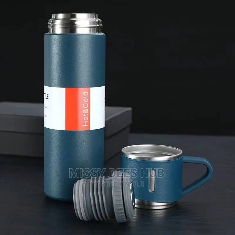 Vaccum Flask With 2 Cups