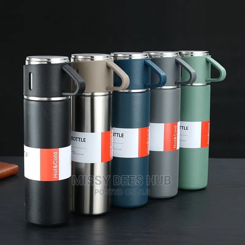 Vaccum Flask With 2 Cups
