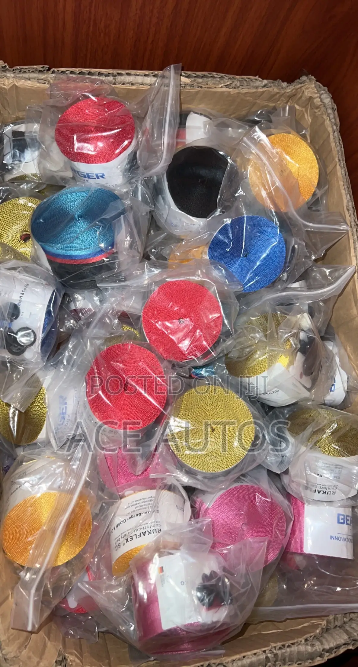 Red Seatbelts and All Colors for Sale