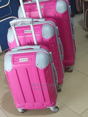 Unisex Plastic Travelling Bags Set 3in1