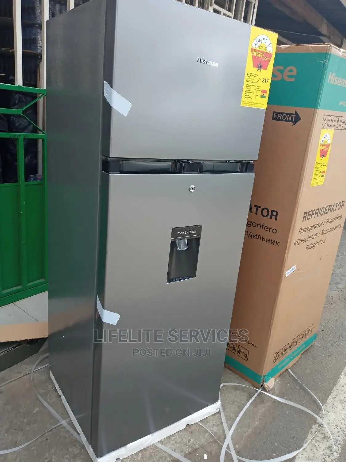Attractive Hisense Fridge With Dispenser(205l)