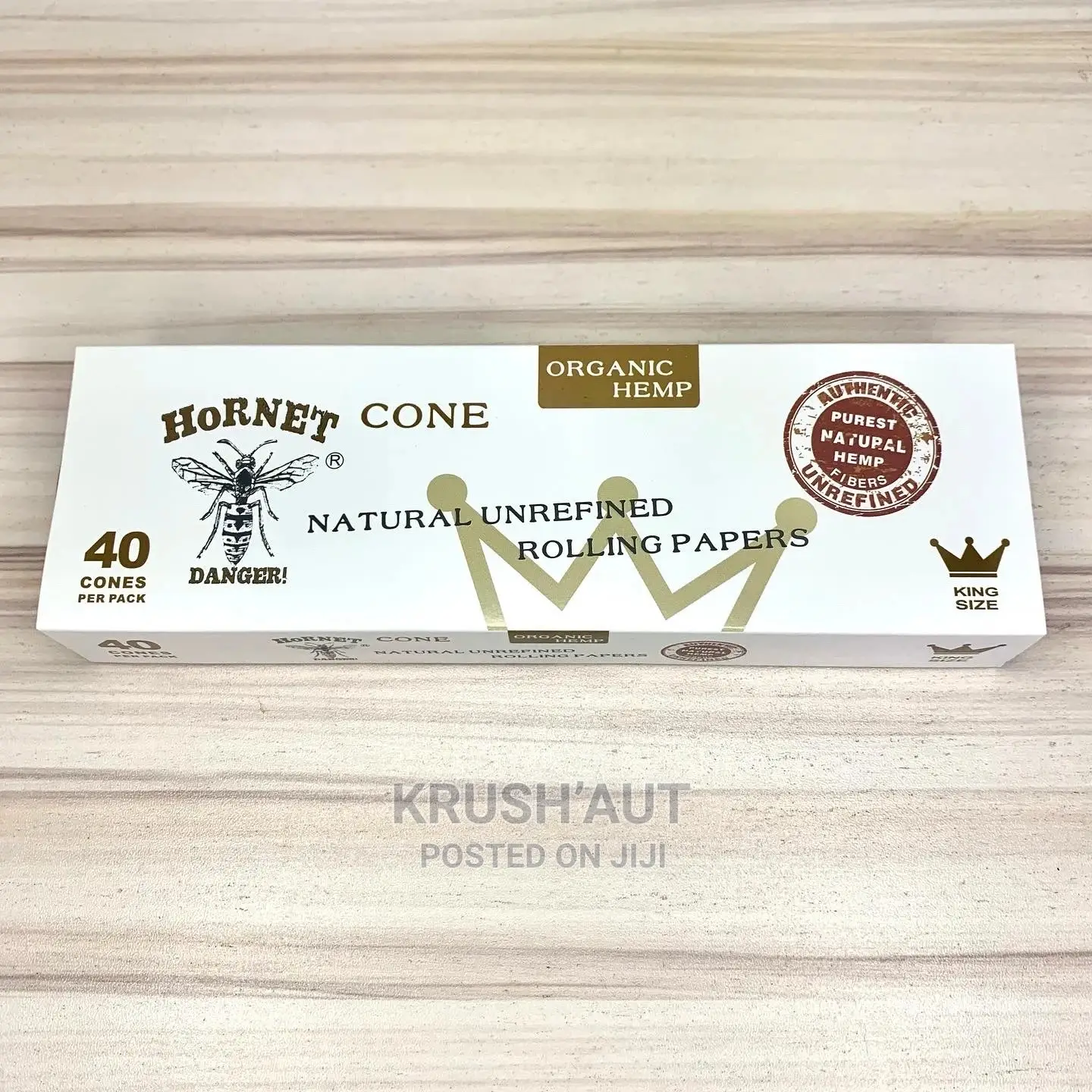 Hornet Organic Hemp Prerolled Cones - White