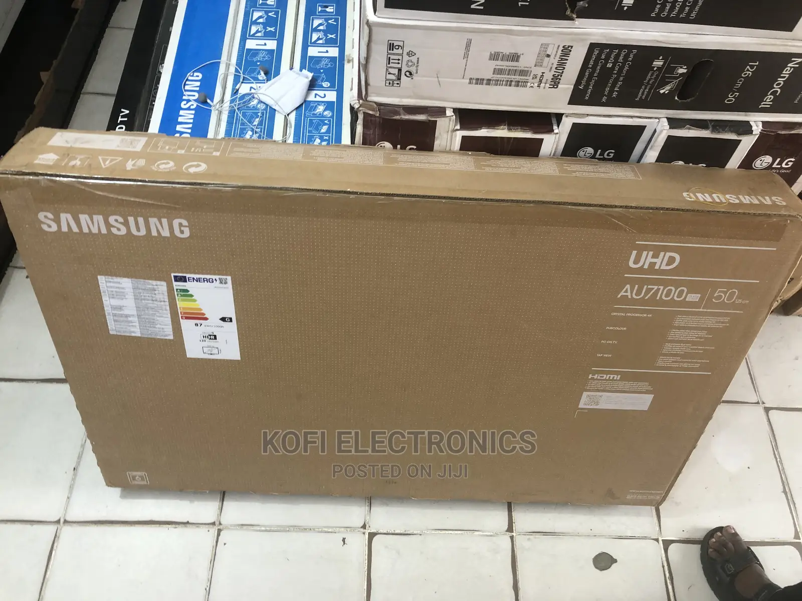 Natural Mode Support Samsung 50inches Smart Satellite UHD TV