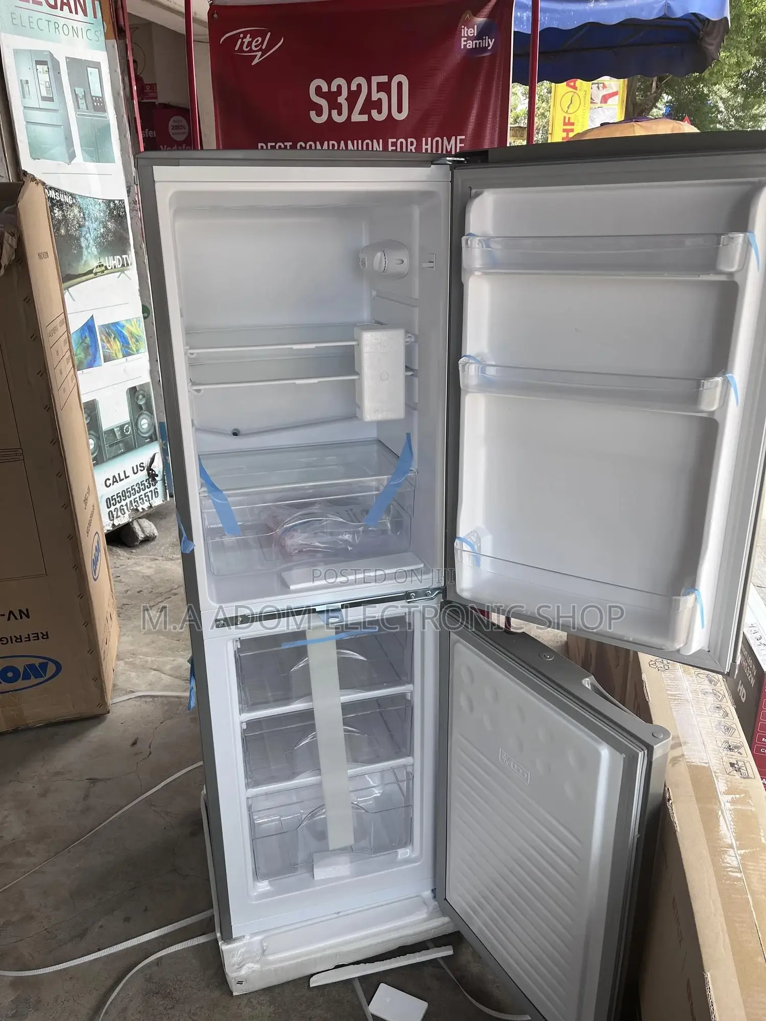 2 Star Rating Energy Saving NOVO 140 Litres Fridge