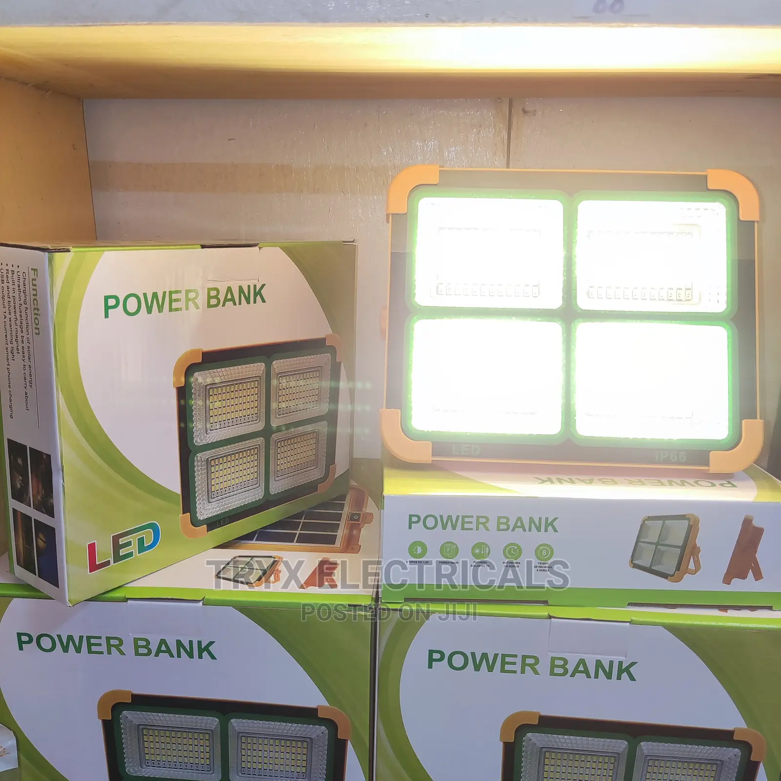 Solar Flood Light Power Bank