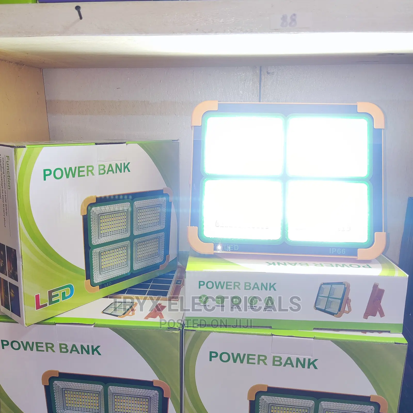 Solar Flood Light Power Bank