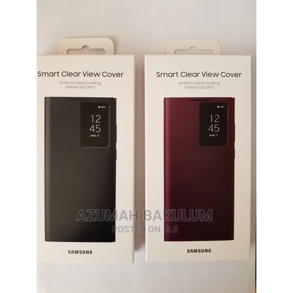 S22 Ultra Smart Clear View Cover